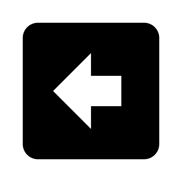 Arrow Left Bold Box