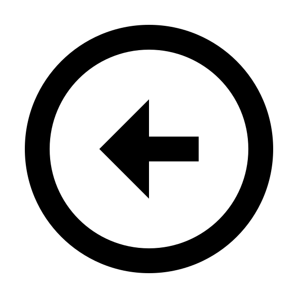 Arrow Left Circle Line