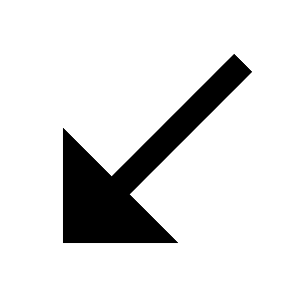 Arrow Left Down Long Fill