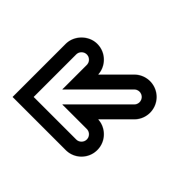 Arrow Left Outline