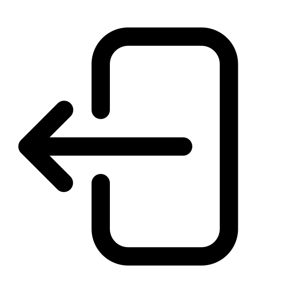 Arrow Left Start On Rectangle