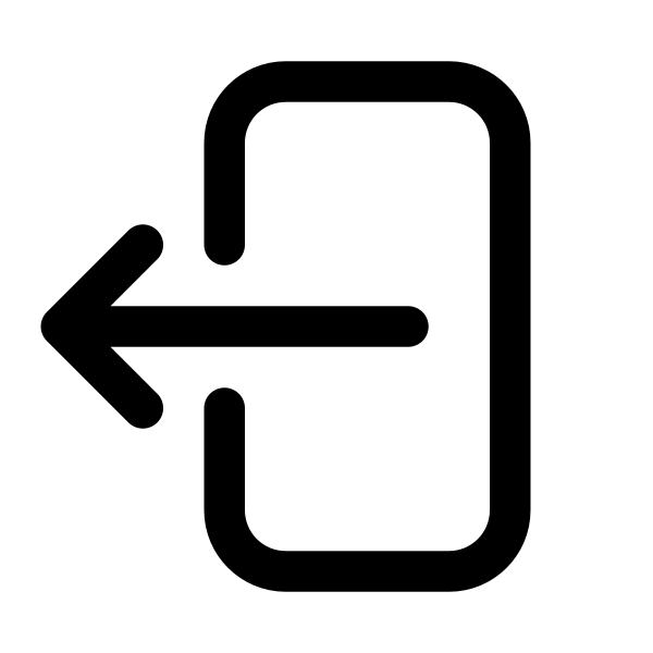 Arrow Left Start On Rectangle