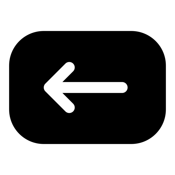 Arrow Left Tag Vector