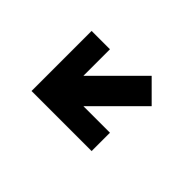 Arrow Left Thick