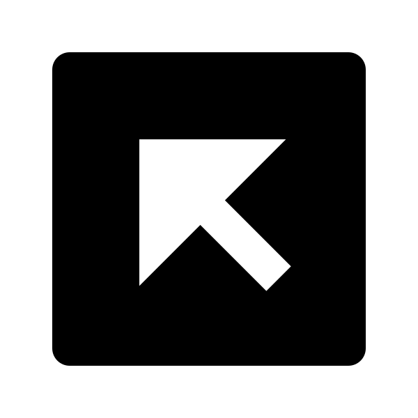 Arrow Left Up Box Fill