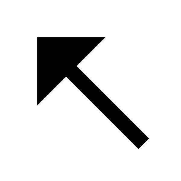 Arrow Left Up Long Fill