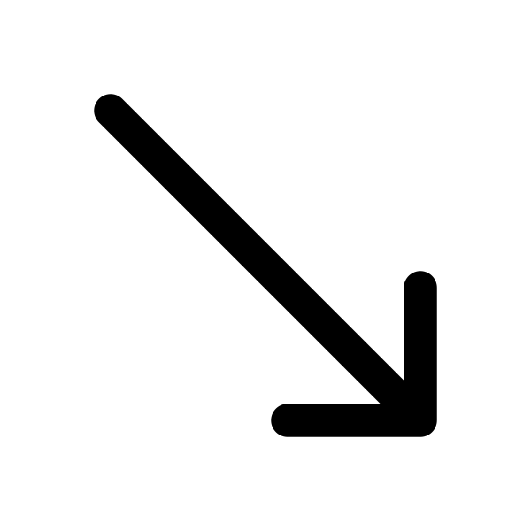 Arrow Long Down Right