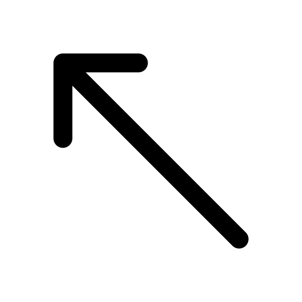 Arrow Long Up Left