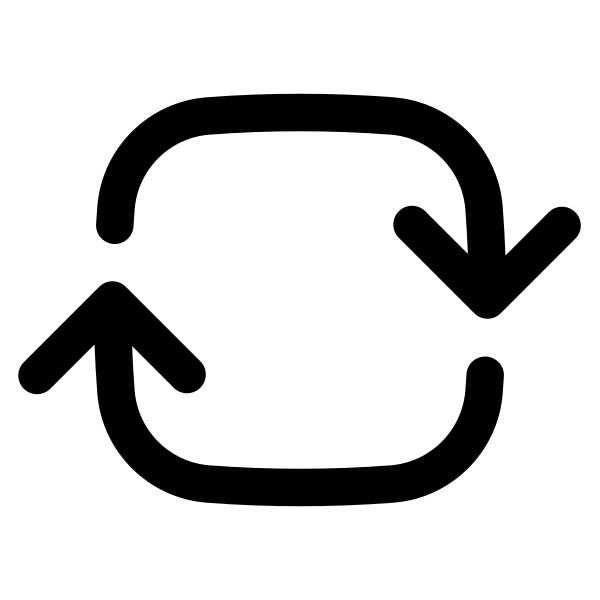 Arrow Path Rounded Square