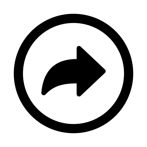 Arrow Redo Circle Outline