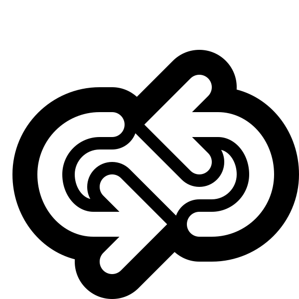 Arrow Repeat Outline Vector