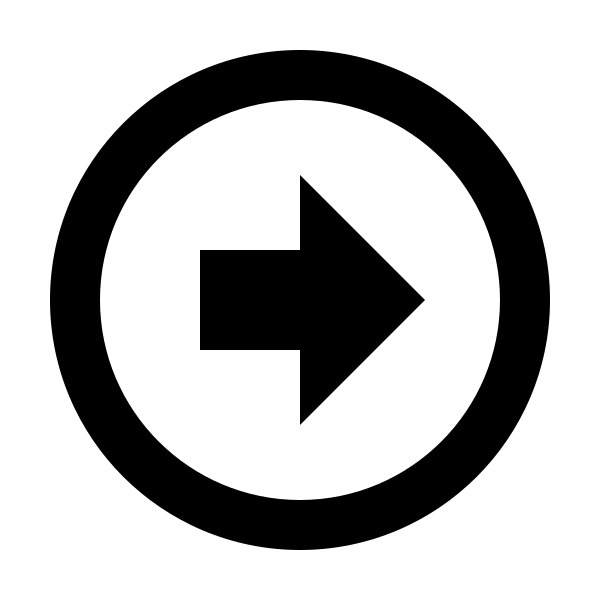 Arrow Right Bold Circle Outline