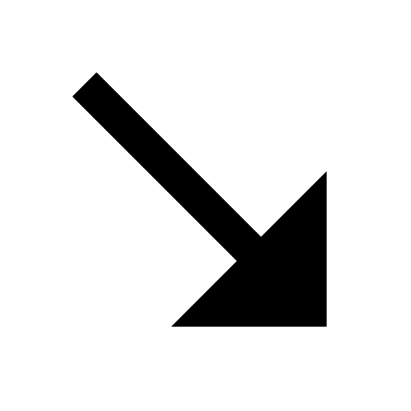 Arrow Right Down Long Fill