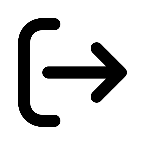 Arrow Right To Bracket