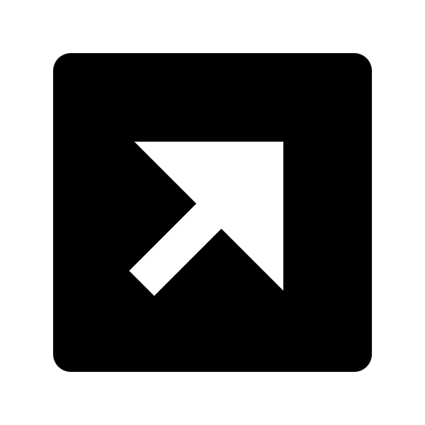 Arrow Right Up Box Fill