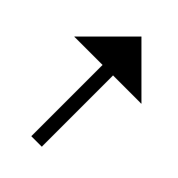 Arrow Right Up Long Fill