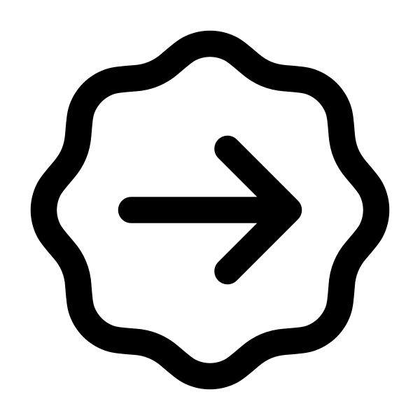 Arrow Right Waves