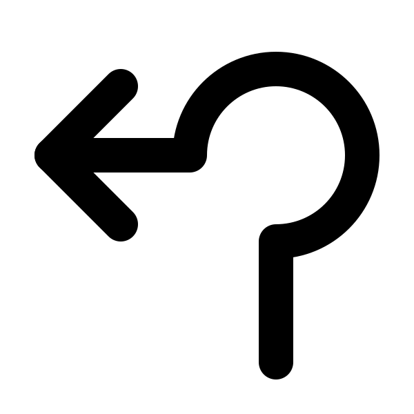 Arrow Roundabout Left