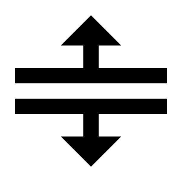 Arrow Split Horizontal