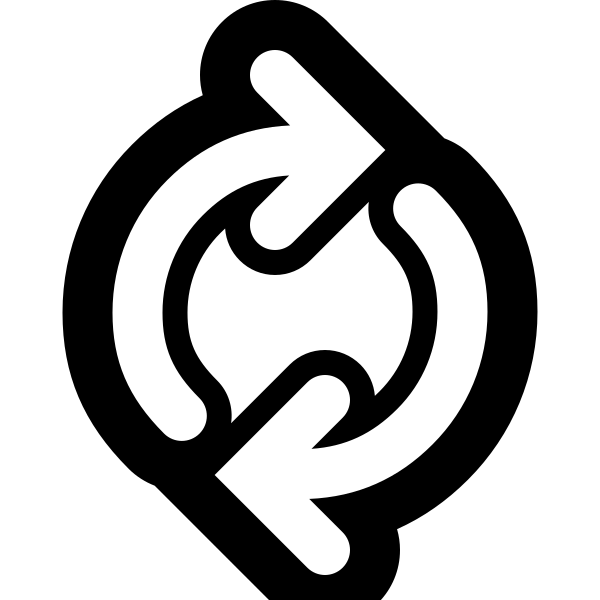 Arrow Sync Outline
