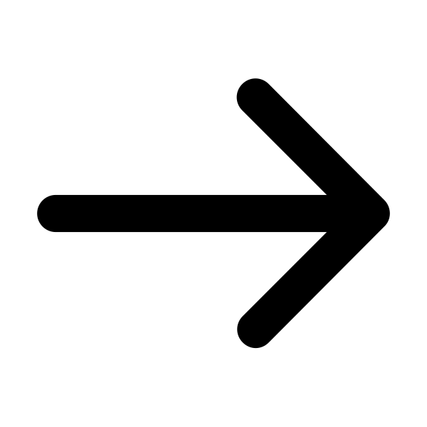 Arrow Thin Right Vector