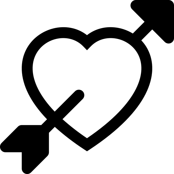Arrow Through Heart