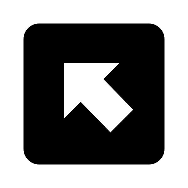 Arrow Top Left Bold Box