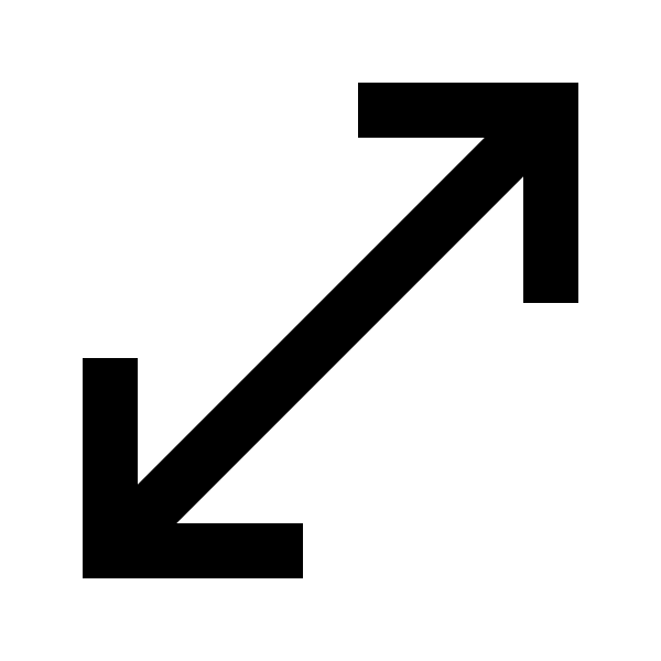 Arrow Top Right Bottom Left