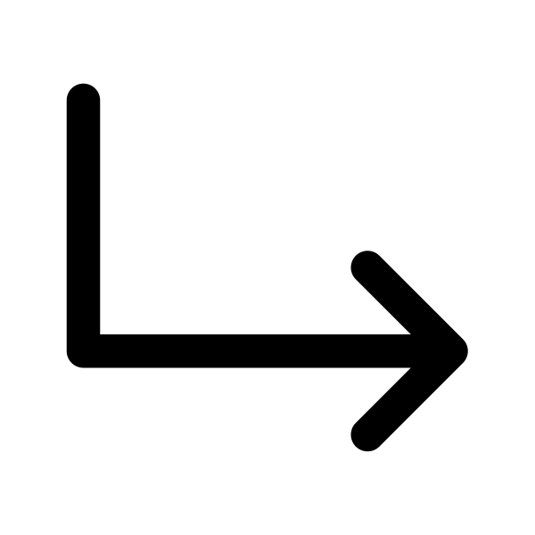 Arrow Turn Down Right
