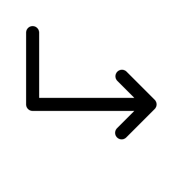 Arrow Turn Down Right