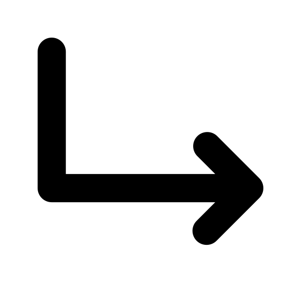 Arrow Turn Down Right