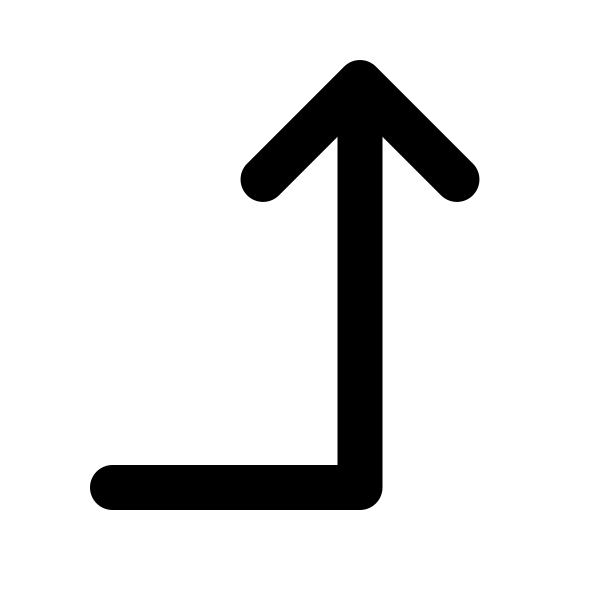 Arrow Turn Right Up