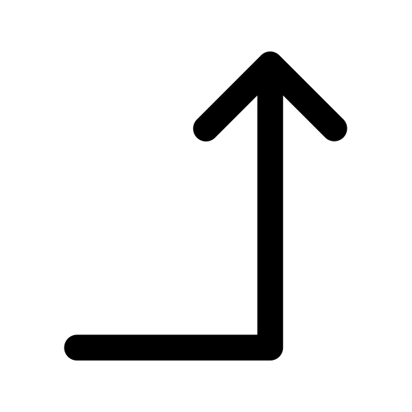 Arrow Turn Right Up