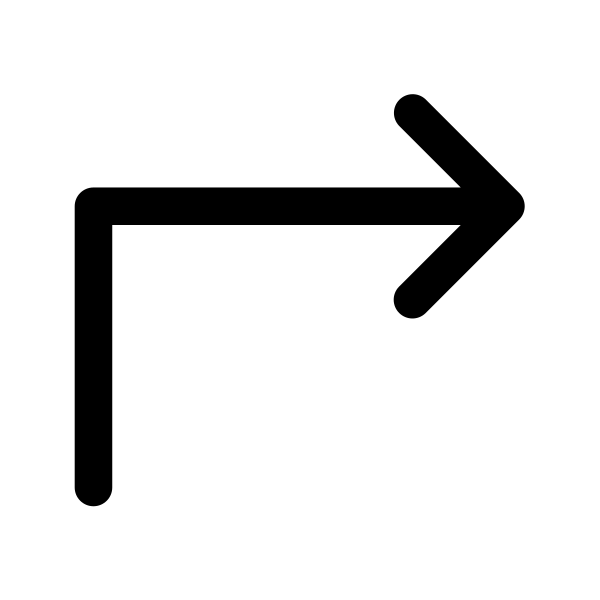 Arrow Turn Up Right
