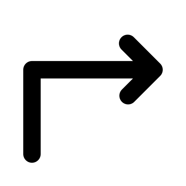 Arrow Turn Up Right