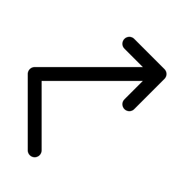 Arrow Turn Up Right