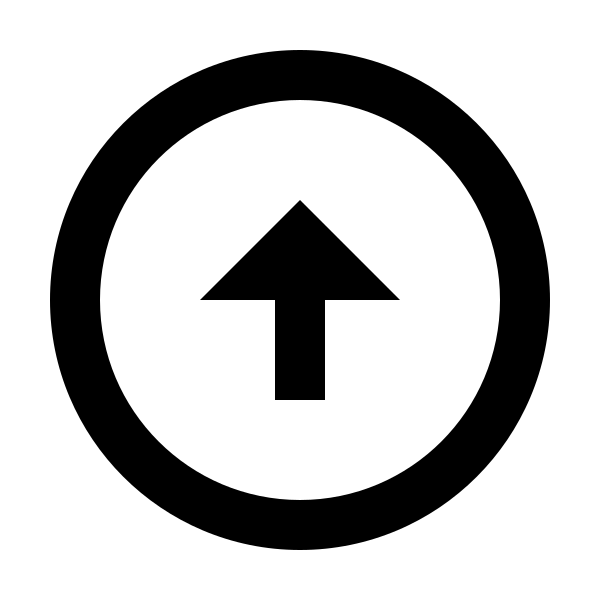 Arrow Up Circle Line