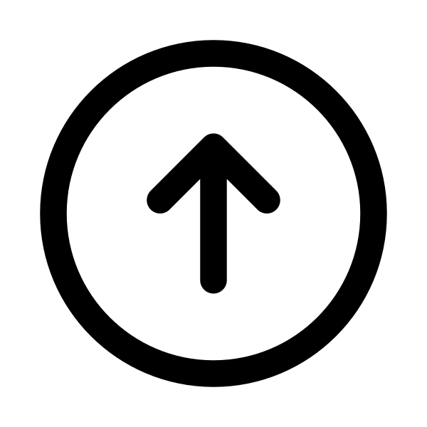 Arrow Up Circle Vector