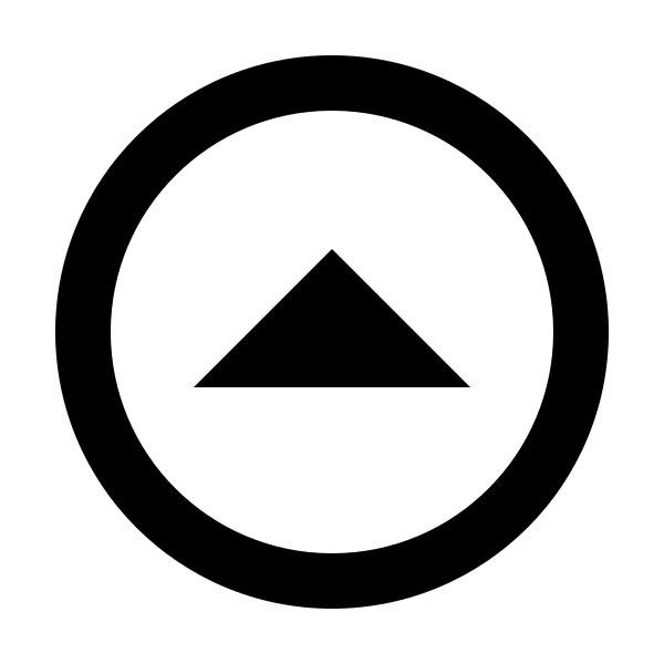 Arrow Up Drop Circle Outline