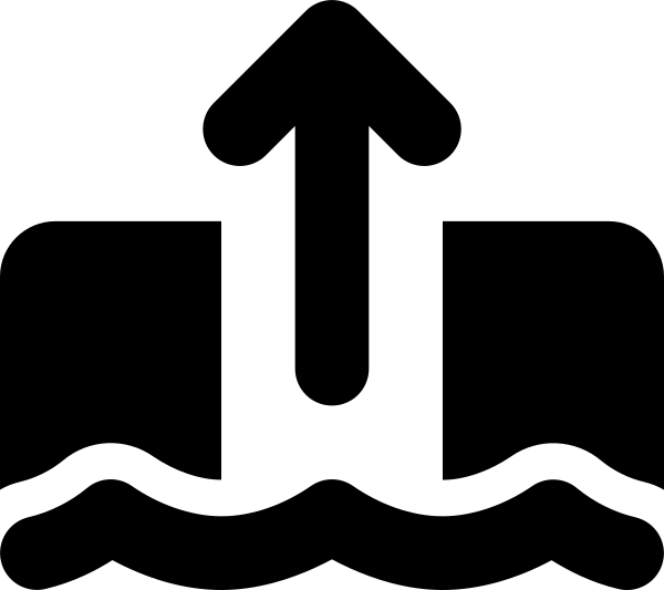 Arrow Up From Ground Water