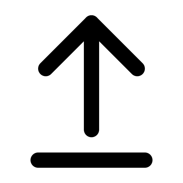 Arrow Up From Line