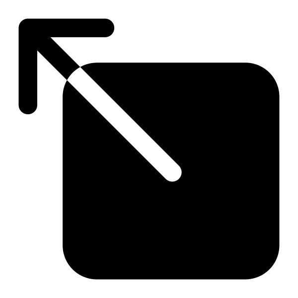Arrow Up Left Box