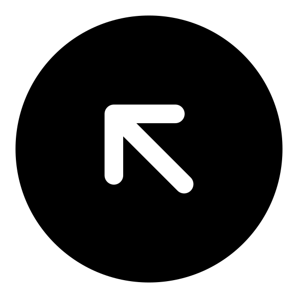 Arrow Up Left Circle Vector