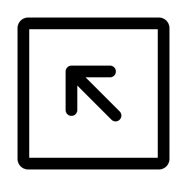 Arrow Up Left Square