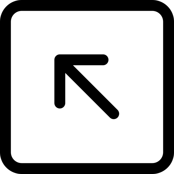 Arrow Up Left Square
