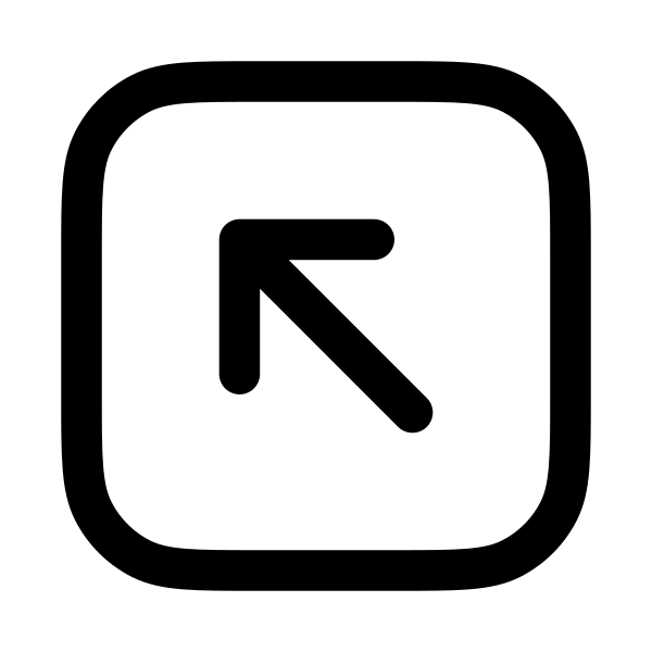 Arrow Up Left Square