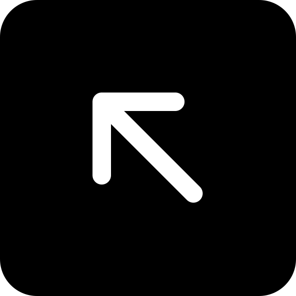 Arrow Up Left Square Fill