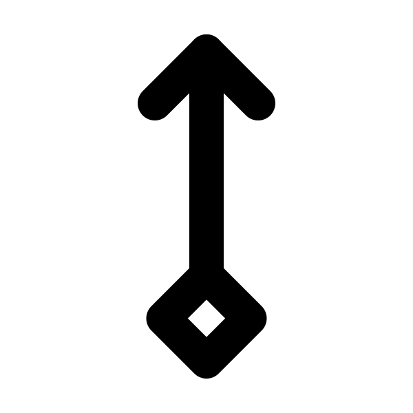 Arrow Up Rhombus