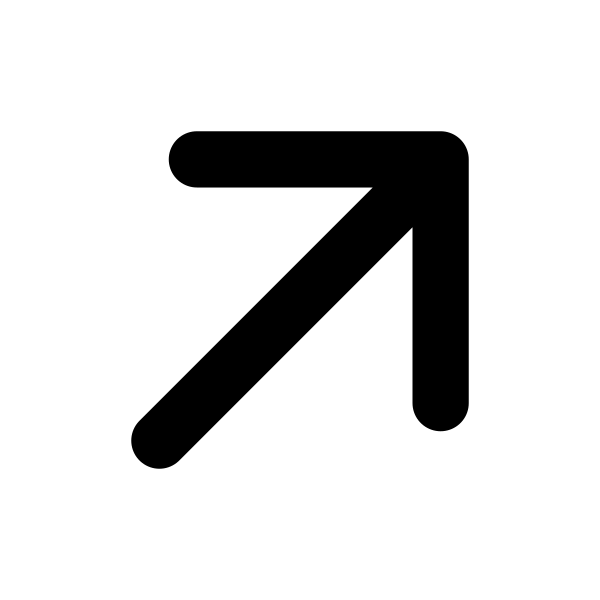 Arrow Up Right Vector