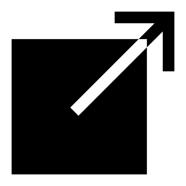Arrow Up Right Box Sharp